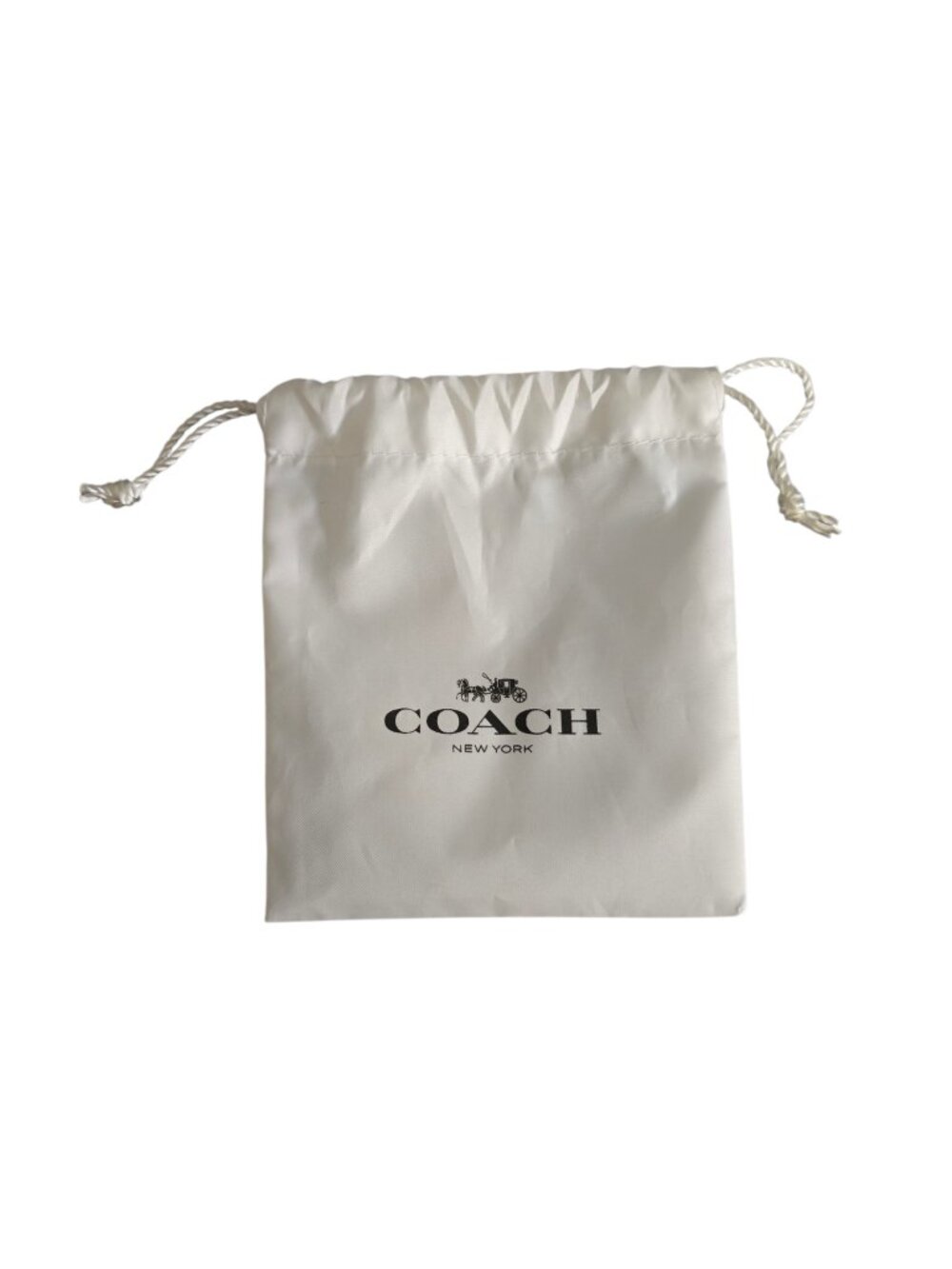 Coach Puppy Dog Bag Charm Keychain Brass Gold Tone NWOT Dust Bag Included - Picture 7 of 7